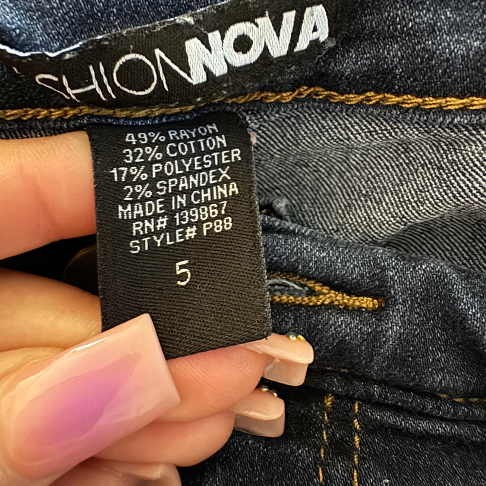 High waist jeans